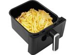 Ecg Af 8300 Double 8,3 L Stand-Alone 2700 W Friggitrice Ad Aria Calda Nero