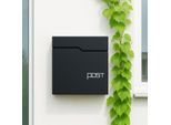 Cassetta Postale Con Porta Giornali - Design Moderno, Serratura Di Sicurezza