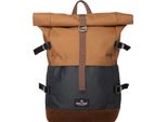 Walker Zaino Per Laptop Zaino Con Scomparto Per Laptop Concept Roll Up Two Backpack 23L Peanut / Alge Marrone Chiaro