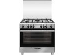Glem Gas SA965VI Küchenherd Freistehender Herd A Gaskochfeld Edelstahl