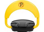 Barriera Per Parcheggio - Barra Di Parcheggio Pieghevole Con Telecomando - Mano E Telecomando - Striscia Riflettente - Batteria Non Inclusa - Giallo