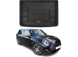 Omac Rivestimento Del Bagagliaio In Gomma Per Mini Clubman 2015-2025 Rivestimento Del Bagagliaio In Tpe Nero
