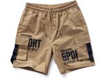Recea Pantaloncini Da Tuta Da Uomo Glanice Beige Xxl