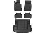 Set Di Tappetini E Fodere Per Il Bagagliaio Omac Per Mercedes Glk X204 2008-2015 In Gomma 5X