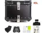 Box Posteriore Per Moto, Alluminio Cnc, Design Impermeabile, 45L
