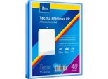 Cartella A4 Pp + 40 Tasche Blu