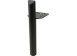 Gambe Semplici Per Mobili In Nero Opaco, Alte 15 Cm - Ideali Per Divani E Arredi Moderni, Stabili Ed Eleganti, Realizzate In Metallo Di Alta Qualità.