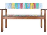 Syfax™ Panca 115 Cm In Legno Massello Di Recupero