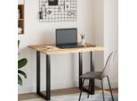 Syfax™ Piano Scrivania Non Trattato 100X80X2Cm Legno Massello Acacia