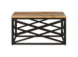 Syfax™ Tavolino Da Salotto 68X68X35 Cm In Legno Massello Di Recupero