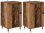 Syfax™ Credenza 2 Pcs Legno Vecchio 40 X 35 X 70 Cm