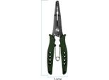 Inf Pinze Da Pesca A Becco D'aquila Allungate - Acciaio 420, Multifunzione Verde
