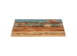 Syfax™ Piano Tavolo Rettangolare 60X70 Cm 25-27 Mm Legno Di Recupero
