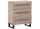 Syfax™ Credenze 2 Pz 60X34X75 Cm In Legno Massello Di Mango