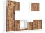 Syfax™ Set Mobili Da Cucina 7 Pz Porto Legno Vecchio In Truciolato