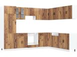 Syfax™ Set Mobili Da Cucina 14 Pz Porto Legno Antico In Truciolato