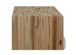 Syfax™ Tavolino Da Salotto In Legno Di Teak Autentico 50X50X35 Cm