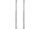 Syfax™ Gambe Telescopiche Per Tavolo 2 Pz Cromate 710 Mm-1100 Mm