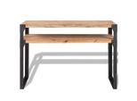 Syfax™ Tavolo Consolle In Legno Massello Di Acacia 120X40X85 Cm