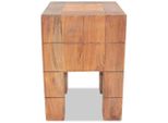 Syfax™ Sgabello In Legno Massello Di Mogano