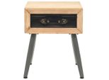Syfax™ Comodino In Legno Massello Di Abete 43X38X50 Cm