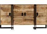 Syfax™ Credenza In Legno Massello Di Mango 150X40X80 Cm