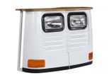 Syfax™ Credenza Camion In Legno Massello Di Mango Bianco