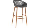 Syfax™ Sedie Da Bar 4 Pz Grigie