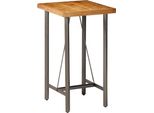 Syfax™ Set Da Bar 3 Pz In Teak Massello Di Recupero