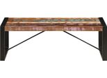 Syfax™ Tavolino Da Salotto In Legno Massello Di Recupero 120X60X40 Cm