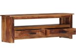 Syfax™ Mobile Porta Tv 118X30X40 Cm In Legno Massello