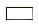 Syfax™ Tavolo Consolle 140X35X76 Cm In Legno Massello Di Mango Grezzo