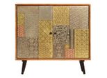 Syfax™ Credenza 80X30X75 Cm In Legno Massello Di Acacia