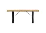 Syfax™ Panca 110 Cm In Legno Massello Di Recupero