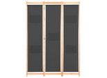 Syfax™ Divisorio A 3 Pannelli Grigio 120X170X4 Cm In Tessuto