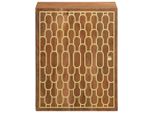 Syfax™ Mobile Da Bagno A Parete 38X33X48 Cm In Legno Massello Di Mango