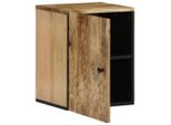 Syfax™ Mobile Da Bagno A Parete 38X33X48 Cm In Legno Massello Di Mango