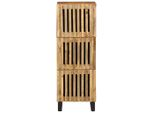 Syfax™ Credenza 40X34X110 Cm In Legno Massello Di Mango Grezzo