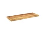 Syfax™ Piano Tavolo 80X40X2,5 Cm Rettangolare Legno Di Mango Grezzo
