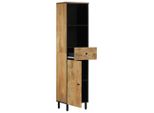 Syfax™ Mobile Da Bagno 38X33X160 Cm In Legno Massello Di Mango
