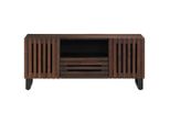 Syfax™ Mobile Porta Tv Marrone 100X34X46 Cm In Legno Di Mango