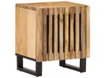 Syfax™ Comodini 2Pz 40X34X46 Cm In Legno Massello Di Mango