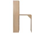 Syfax™ Tavolo Da Bar Con Mobiletto Rovere 115X59X200 Cm