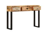 Syfax™ Consolle 110X30X76 Cm In Legno Massello Di Mango