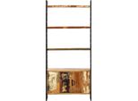 Syfax™ Libreria A 4 Livelli Legno Massello Di Recupero 80X30X180 Cm