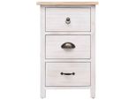 Syfax™ Mobiletto 35X25X57 Cm In Legno Di Paulownia