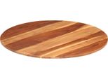 Syfax™ Piano Tavolo In Legno Massello Di Acacia Rotondo 15-16 Mm 80 Cm