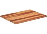 Syfax™ Piano Tavolo In Legno Massello Di Acacia 25-27 Mm 60X80 Cm