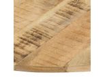 Syfax™ Piano Tavolo In Legno Massello Di Mango Rotondo 15-16 Mm 70 Cm
