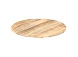 Syfax™ Piano Tavolo In Legno Massello Di Mango Rotondo 15-16 Mm 40 Cm